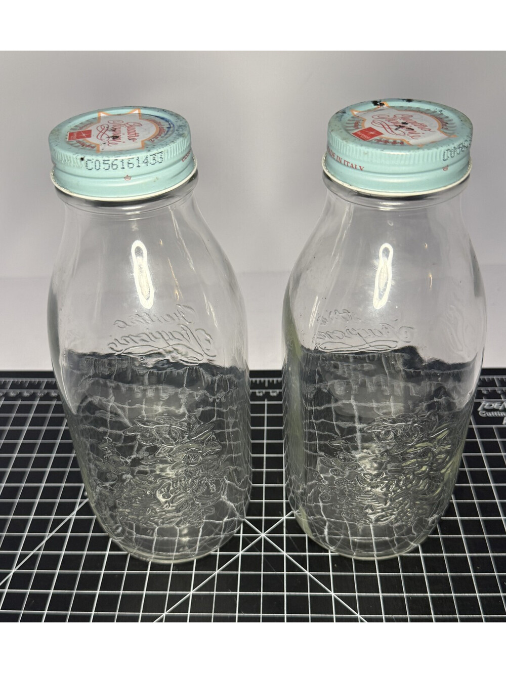 2x Bormioli Rocco Limited Edition Quattro Stagioni Vintage Collection 64 Oz
